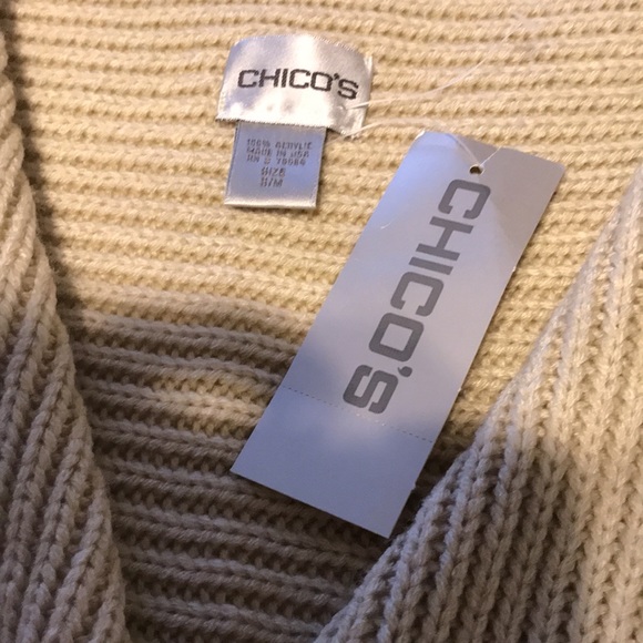 Ladies Chico’s Lila Shrug Cardigan Natural - Picture 2 of 9